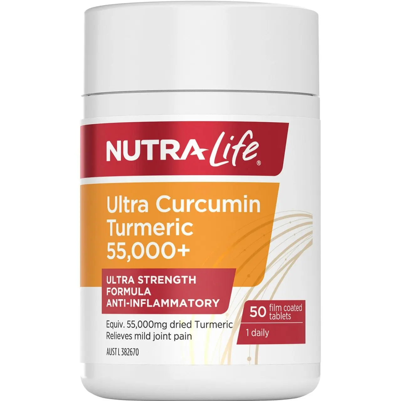 Nutra-Life Ultra Curcumin Turmeric 55,000+ 50T