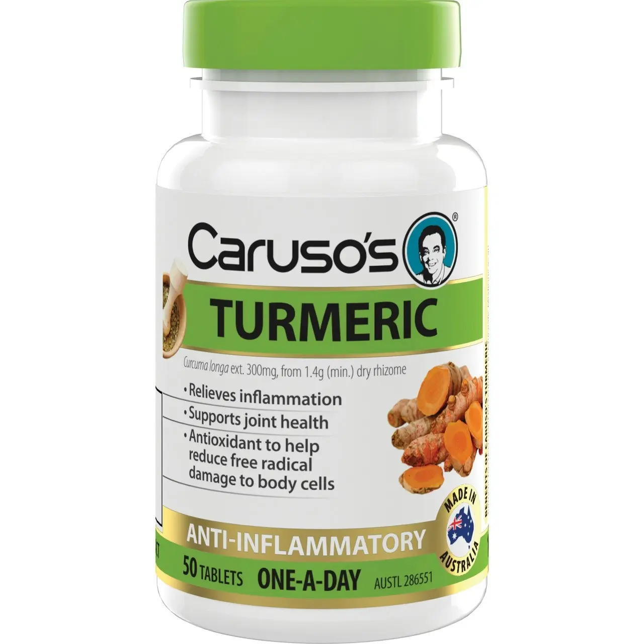 Caruso's Turmeric 50 Tablets