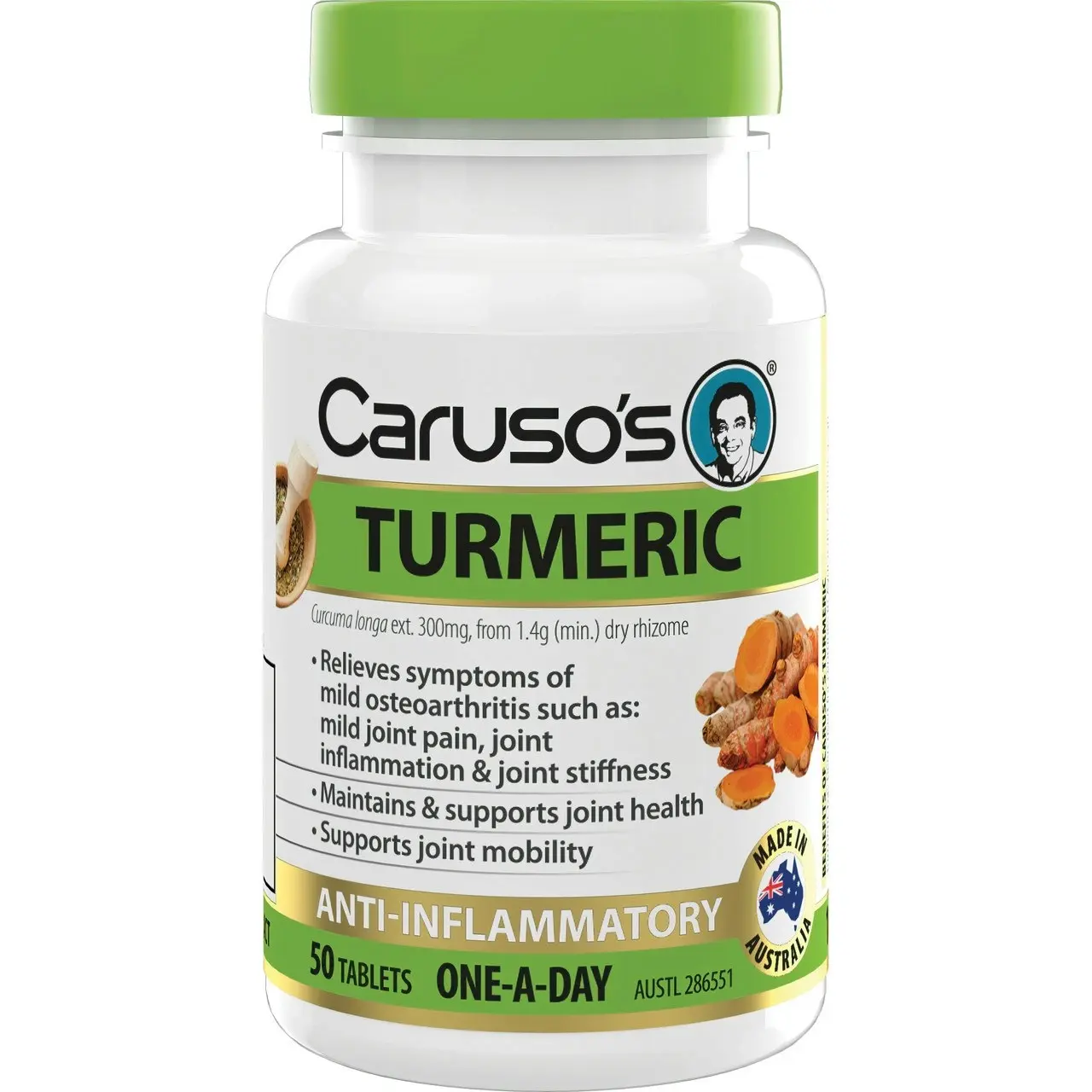 Caruso's Turmeric 50 Tablets