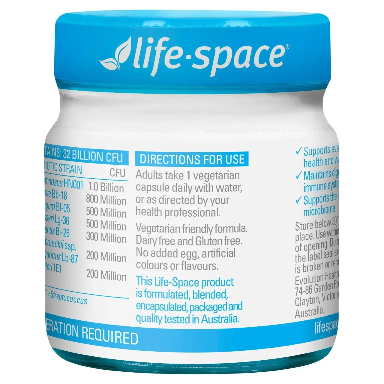 Life-Space Broad Spectrum Probiotic 30 Hard Capsules