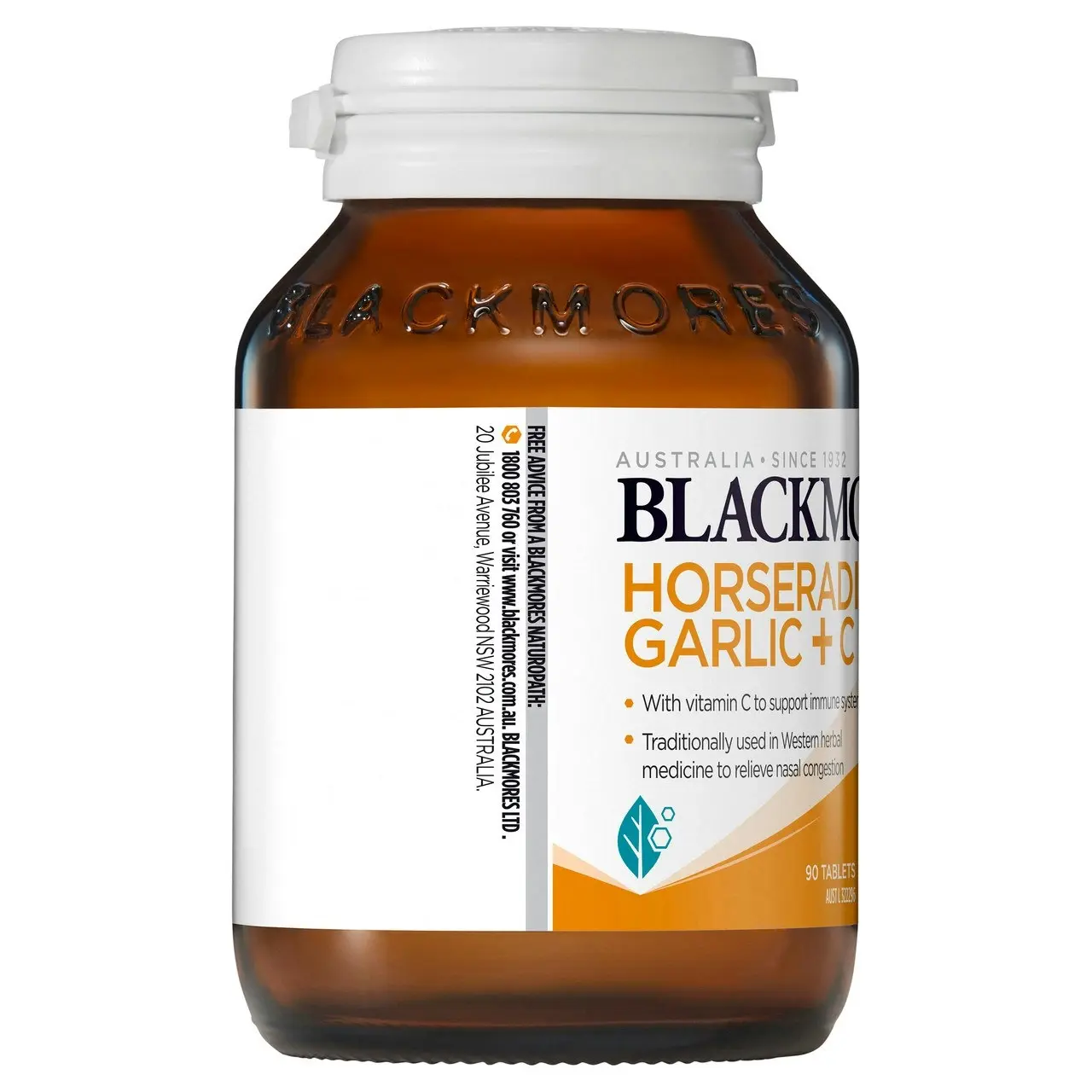 Blackmores Horseradish Garlic + C 90 Tablets