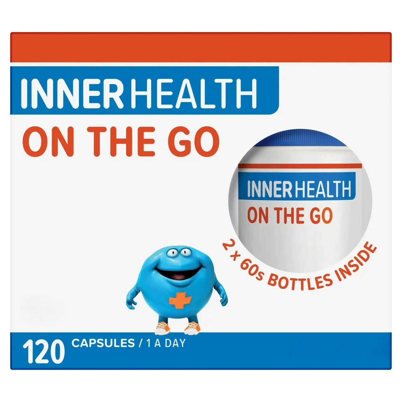 Inner Health On the Go Probiotic 120 Capsules