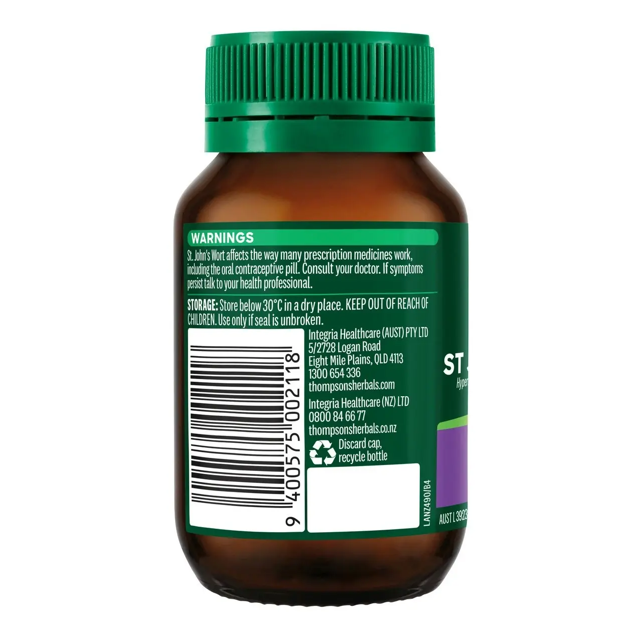 Thompson's One-A-Day St John's Wort 4000 60 Tablets