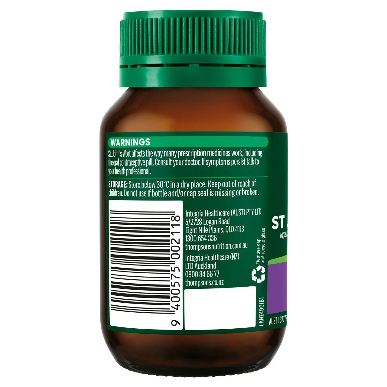 Thompson's One-A-Day St John's Wort 4000 60 Tablets