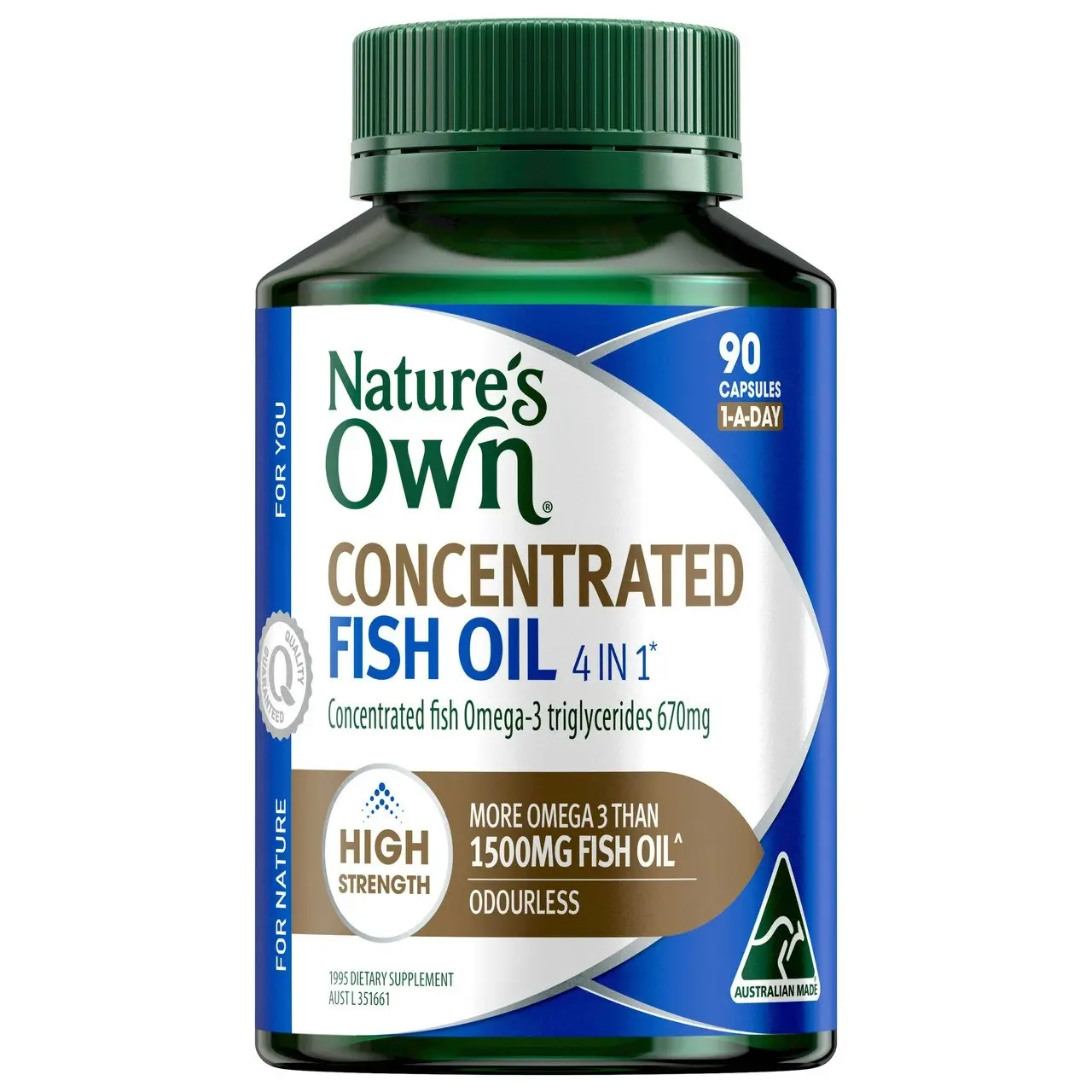 Nature's Own 4 in 1 Concentrated Fish Oil