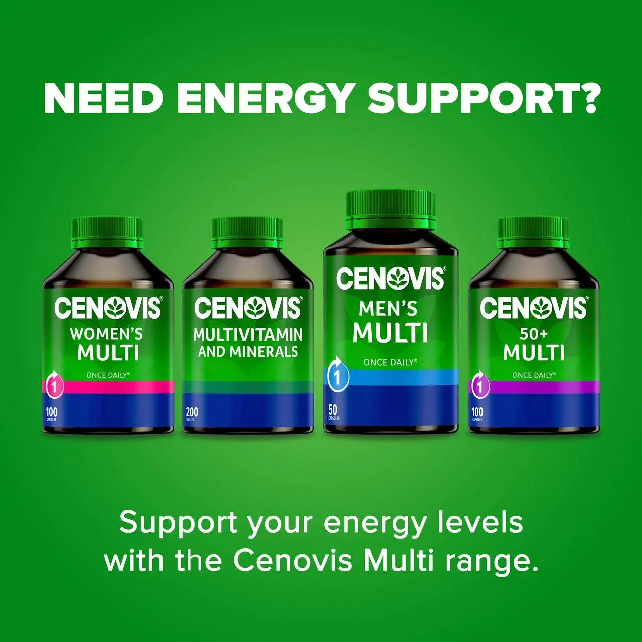 Cenovis Men's Multi 100 Capsules