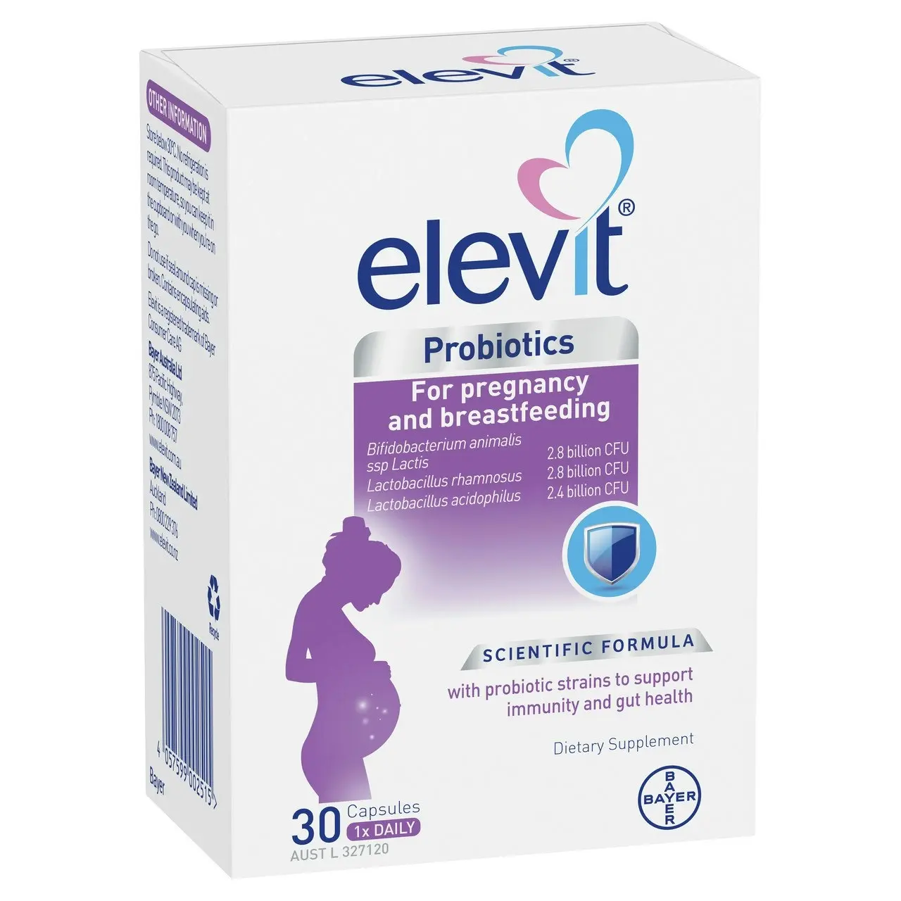 Elevit Probiotics for Immunity & Gut Health capsules 30 pack (30 days)