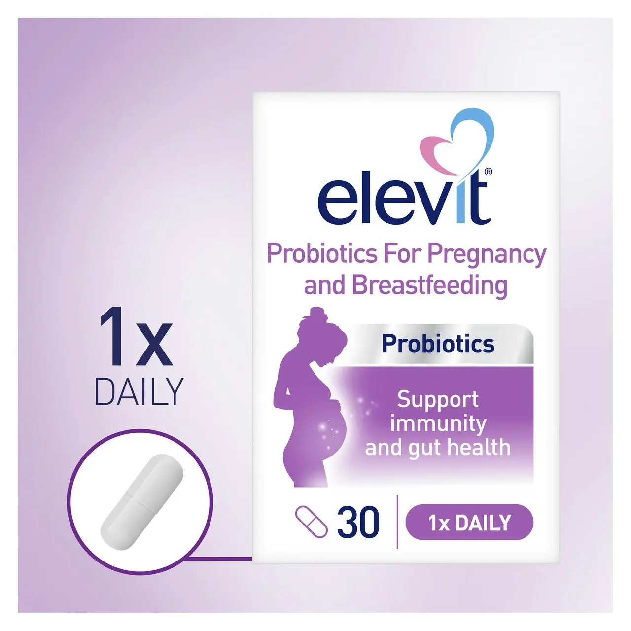 Elevit Probiotics for Immunity & Gut Health capsules 30 pack (30 days)