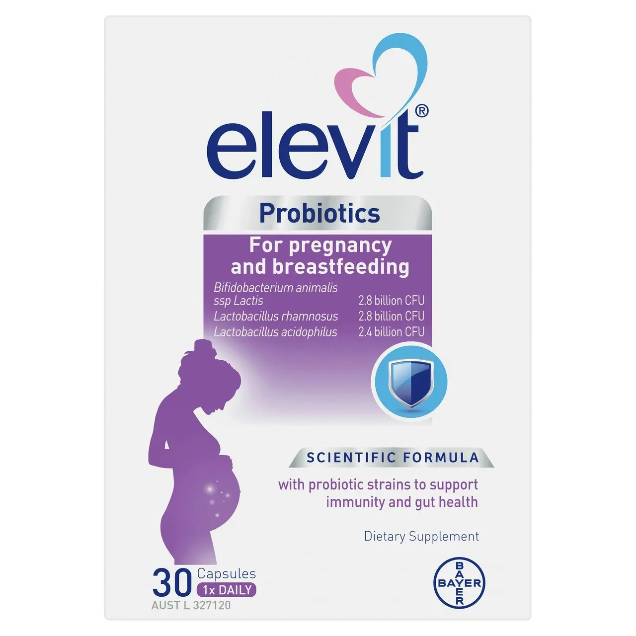 Elevit Probiotics for Immunity & Gut Health capsules 30 pack (30 days)