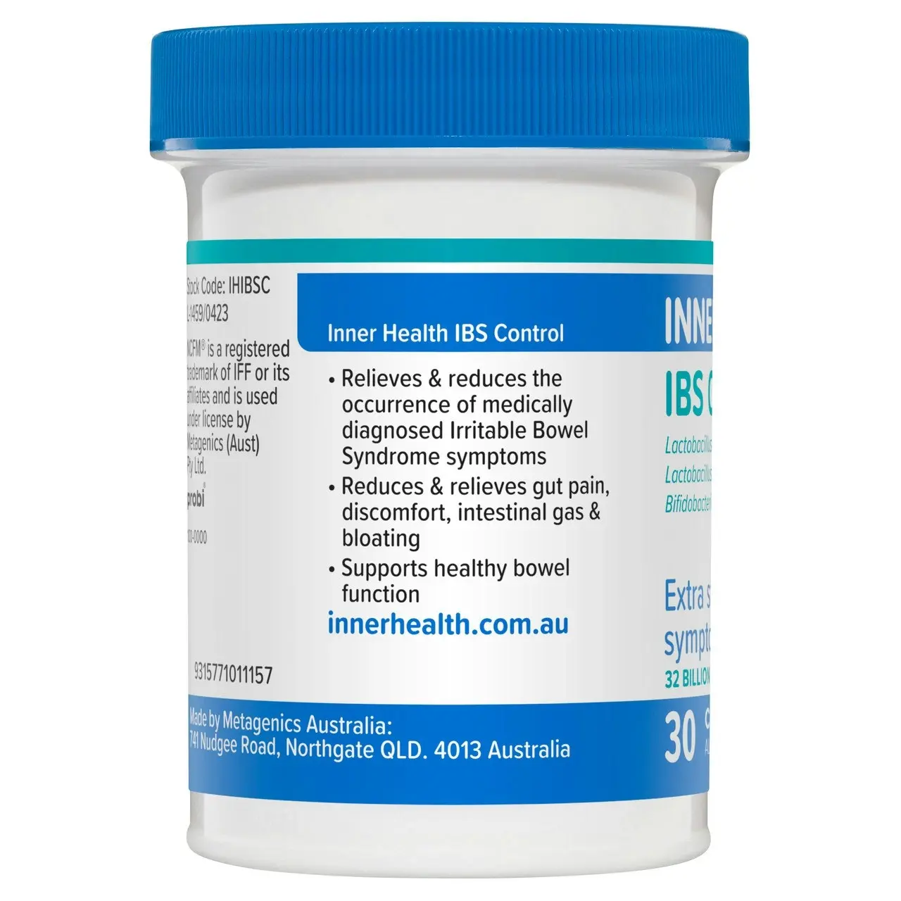 Inner Health IBS Control Probiotic 30 Capsules