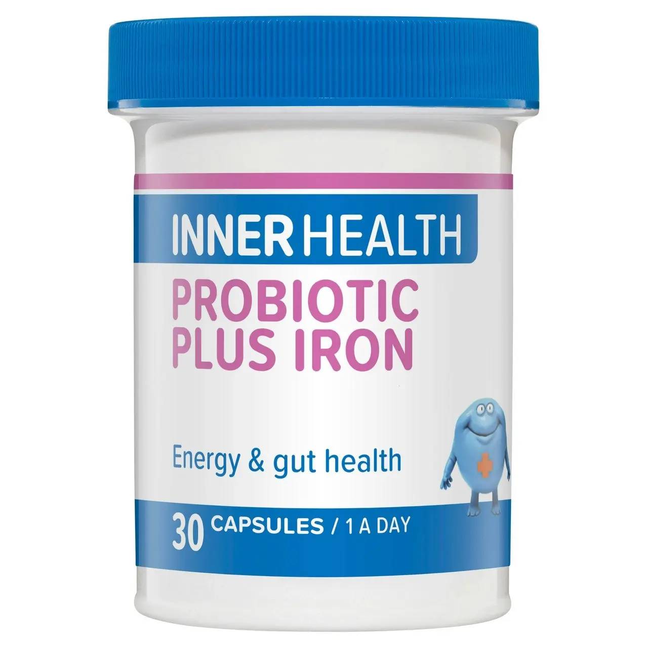 Inner Health Probiotic Plus Iron 30 Capsules