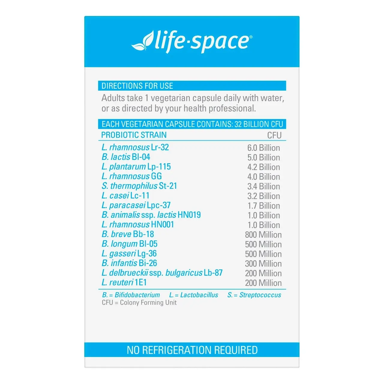 Life-Space Broad Spectrum Probiotic Value Pack 90 Hard Capsules