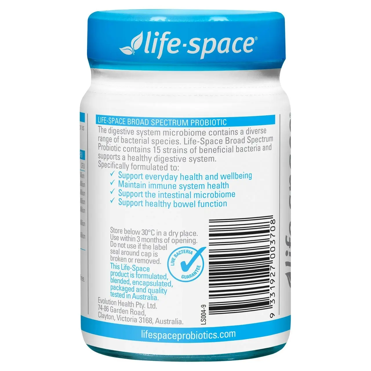 Life-Space Broad Spectrum Probiotic Value Pack 90 Hard Capsules