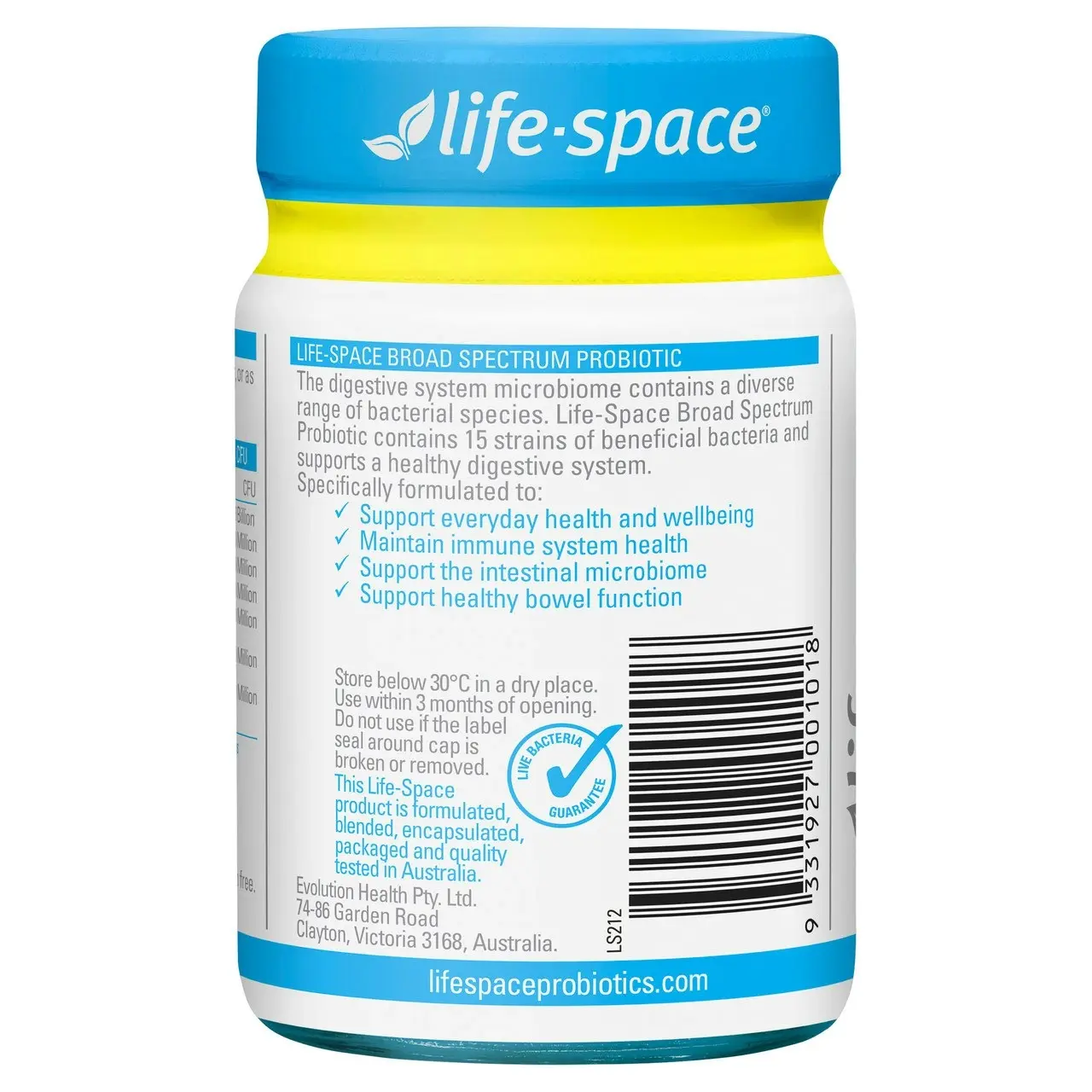 Life-Space Broad Spectrum Probiotic Value Pack 90 Hard Capsules