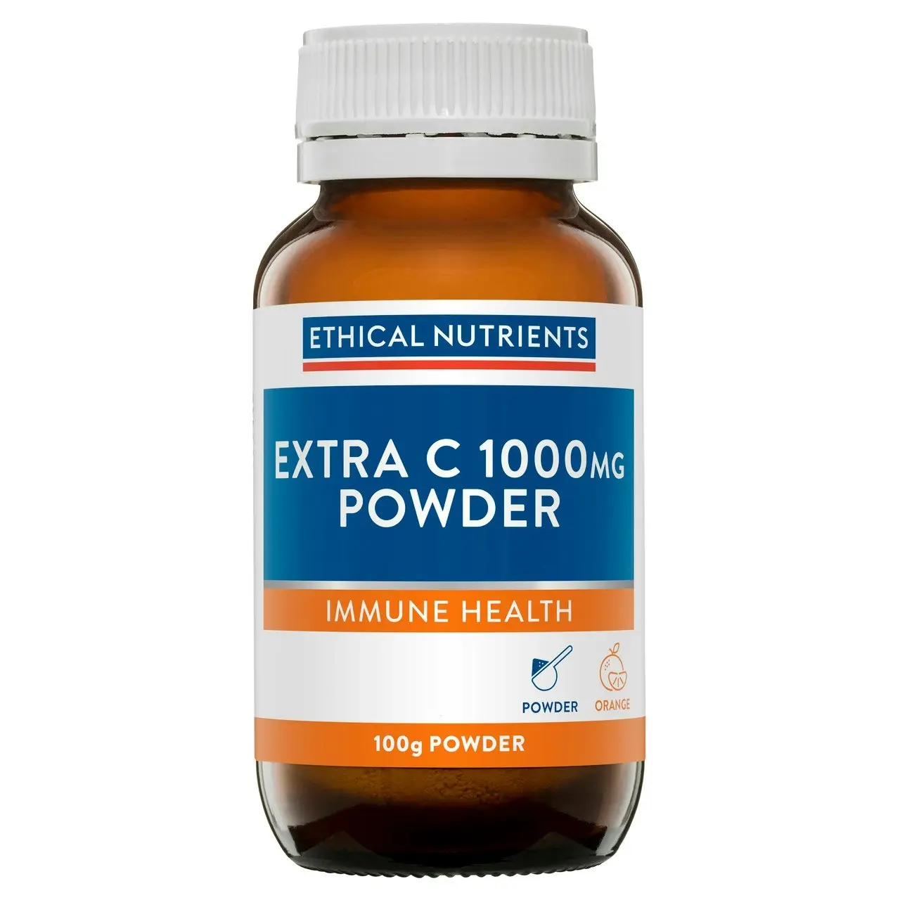 Ethical Nutrients Extra C 1000mg Powder Orange 100g