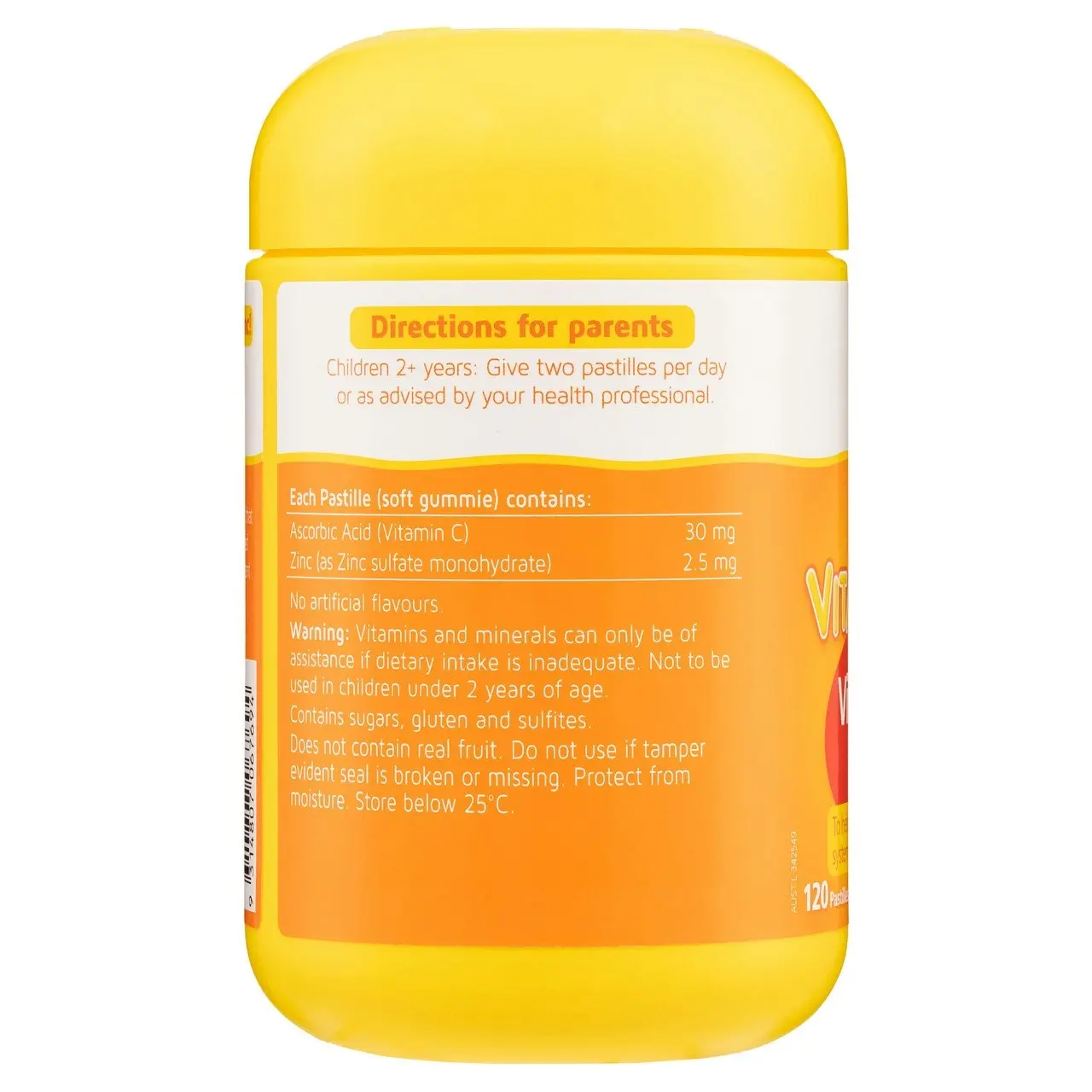 Nature's Way Kids Smart Vita Gummies Vitamin C + Zinc 120