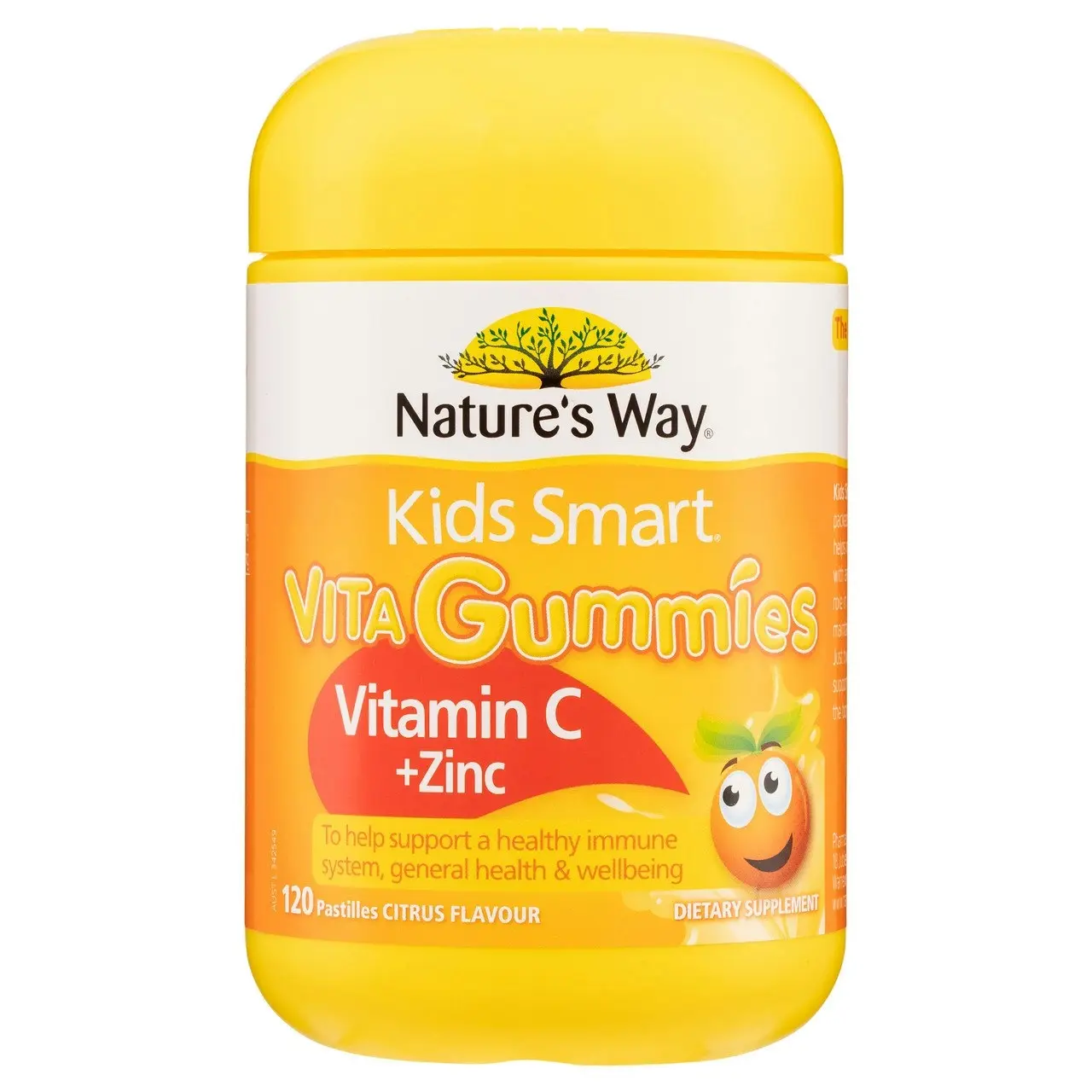 Nature's Way Kids Smart Vita Gummies Vitamin C + Zinc 120