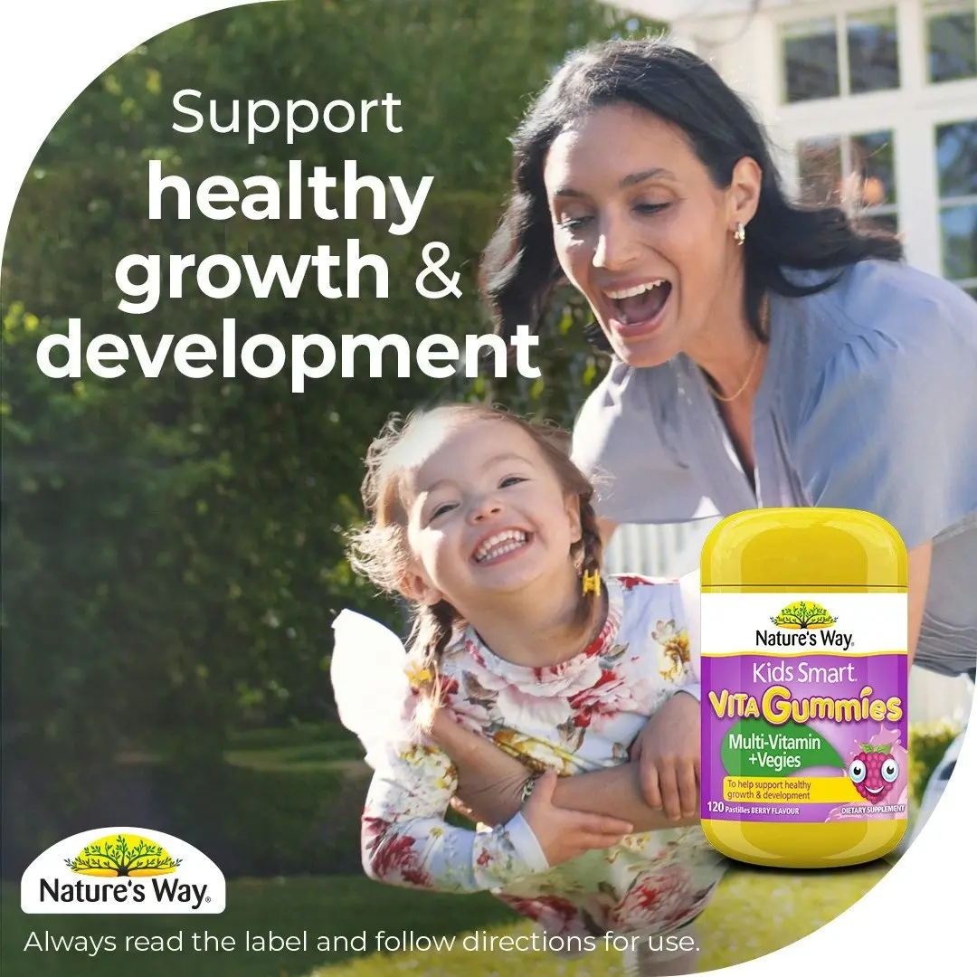 Nature's Way Kids Smart Vita Gummies Multivitamin 120