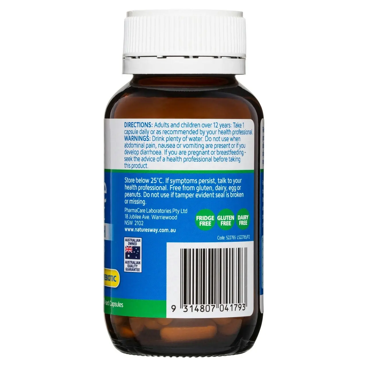 Nature's Way Restore Probiotic Daily Health Capsules 90