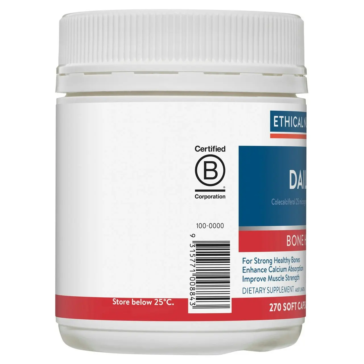 Ethical Nutrients Daily D 270 Capsules