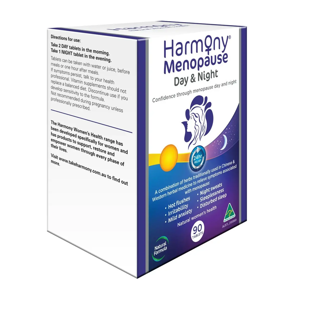 Harmony Menopause Day & Night 90 Tablets