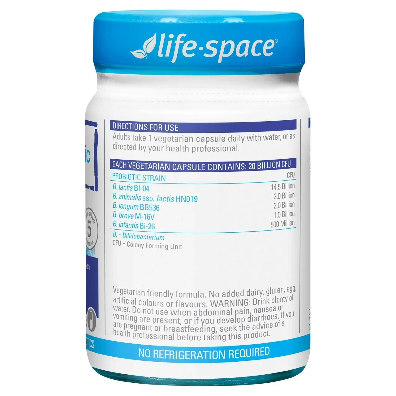 Life-Space Bowel Biotic 60 Hard Capsules