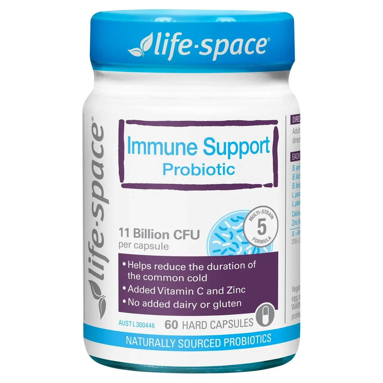 Life-Space Immune Support Probiotic 60 Hard Capsules