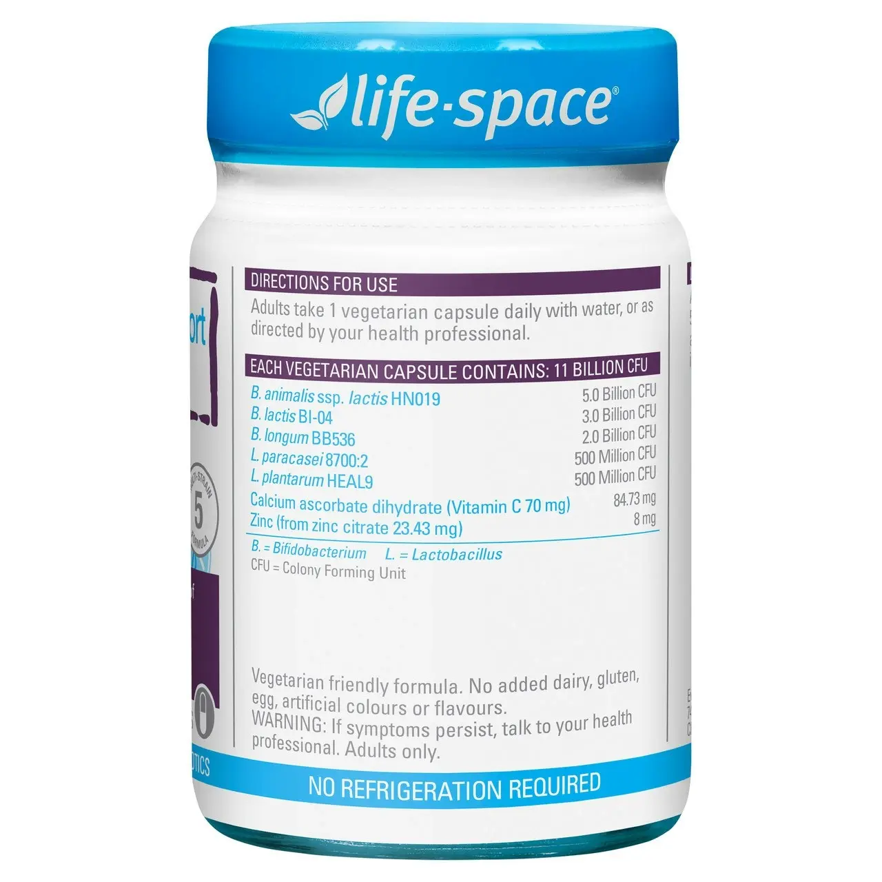 Life-Space Immune Support Probiotic 60 Hard Capsules