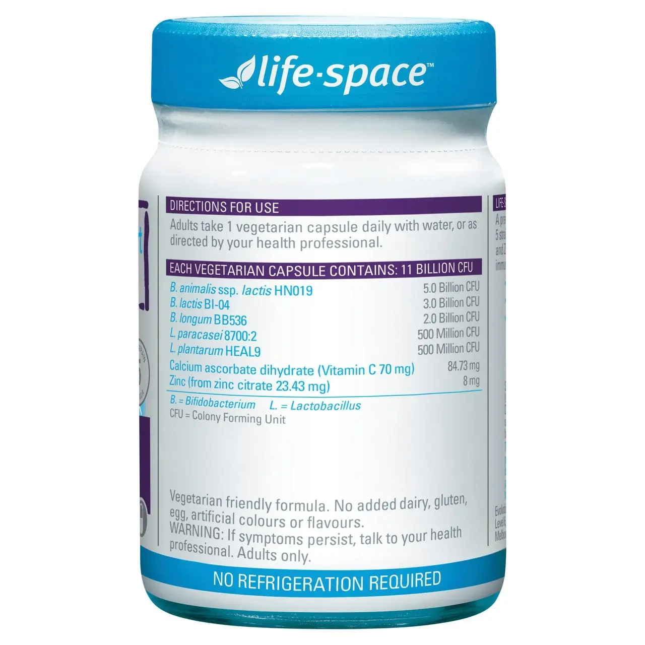 Life-Space Immune Support Probiotic 60 Hard Capsules