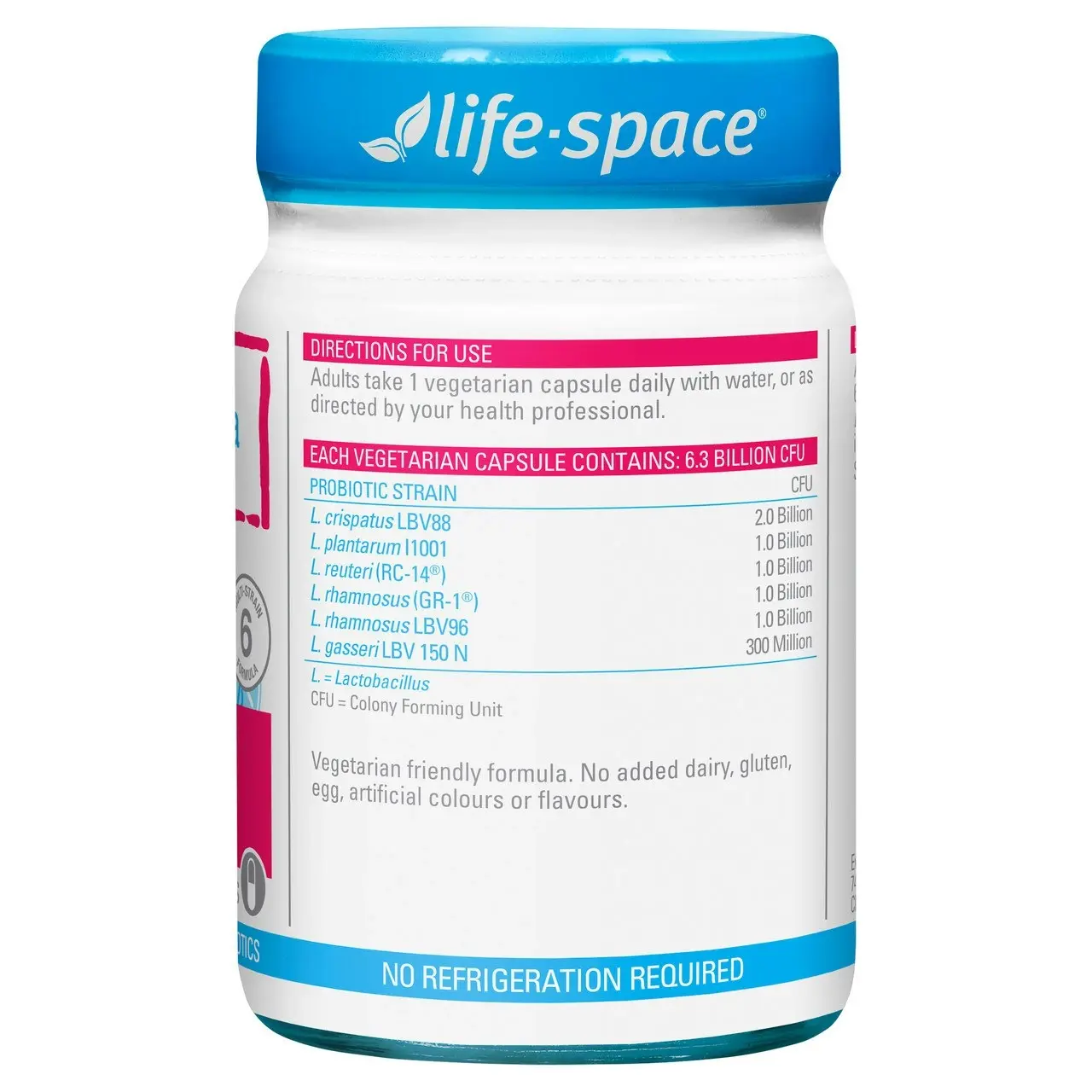 Life-Space Women's Microflora Probiotic 60 Hard Capsules