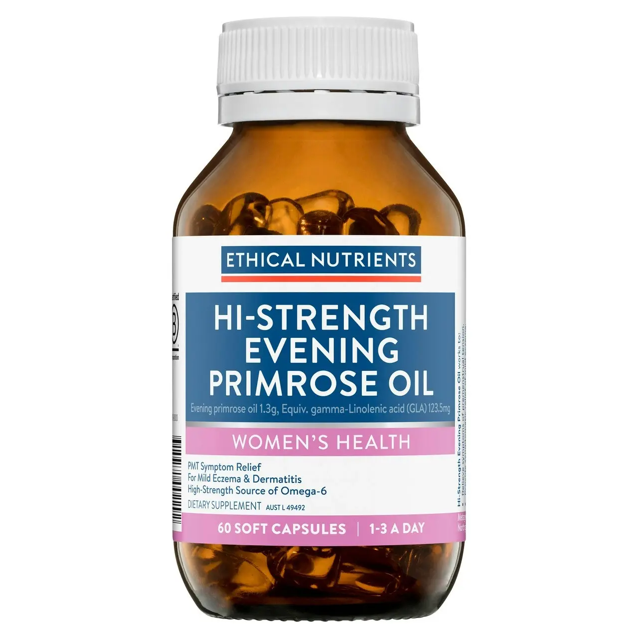 Ethical Nutrients Hi-Strength Evening Primrose Oil 60