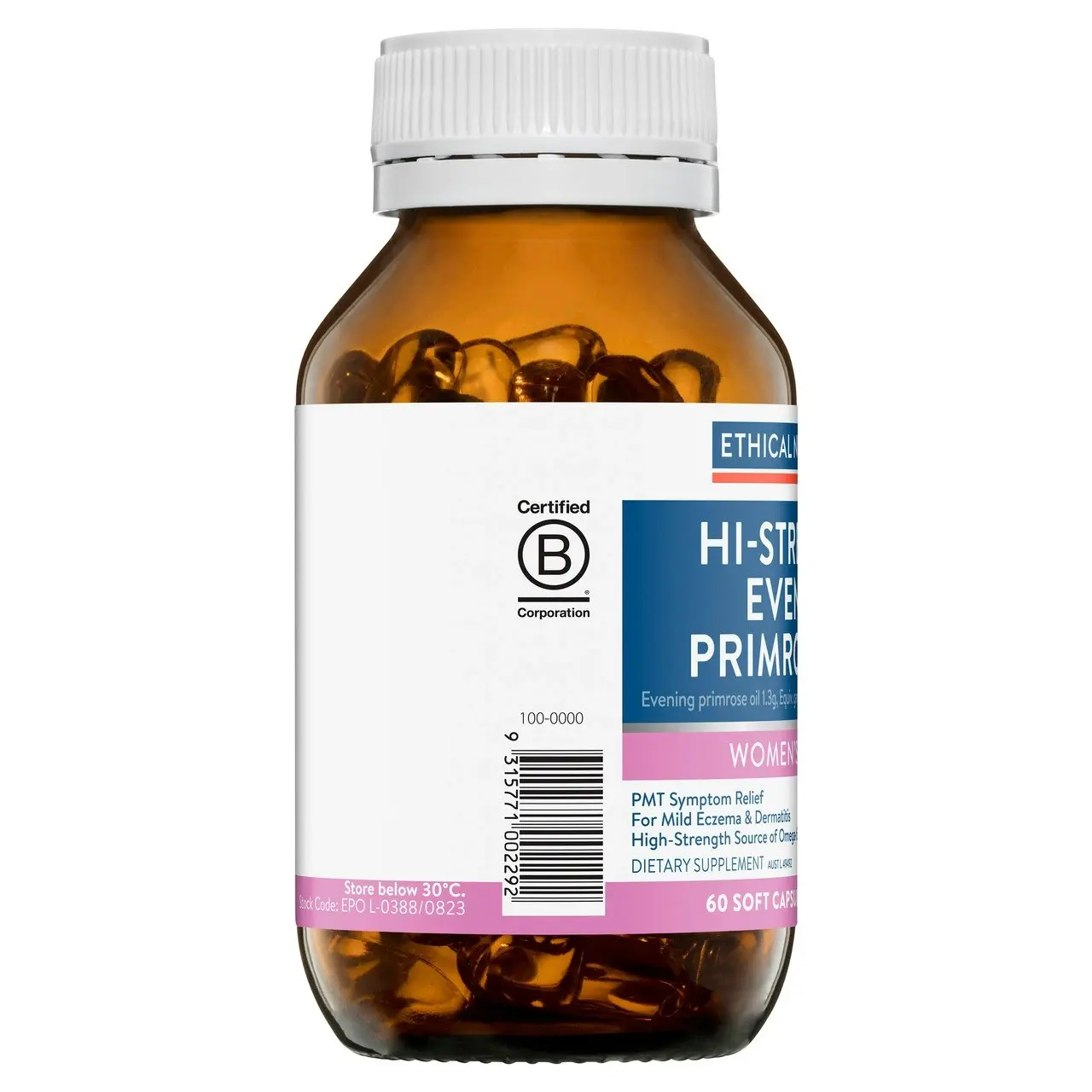 Ethical Nutrients Hi-Strength Evening Primrose Oil 60