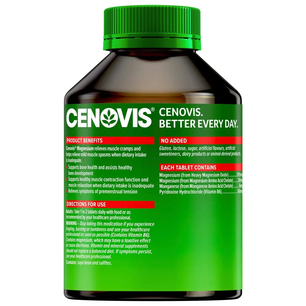 Cenovis Magnesium 200 Tablets