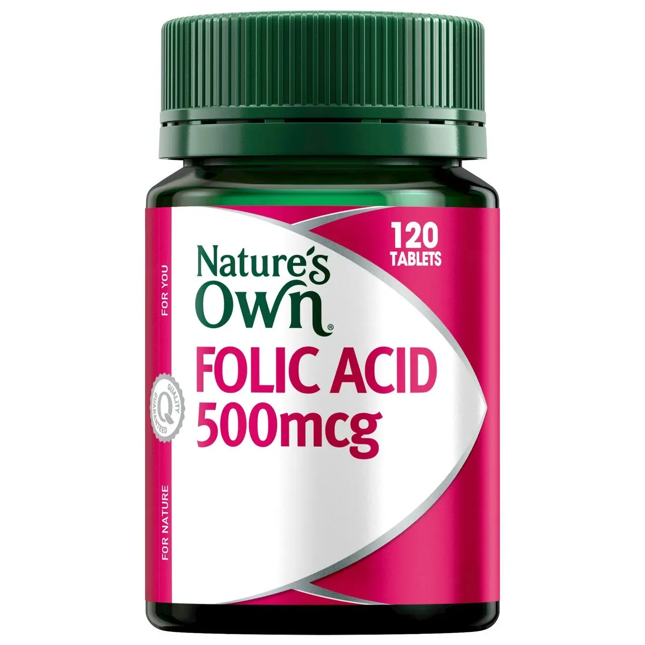 Nature's Own Folic Acid 500mg