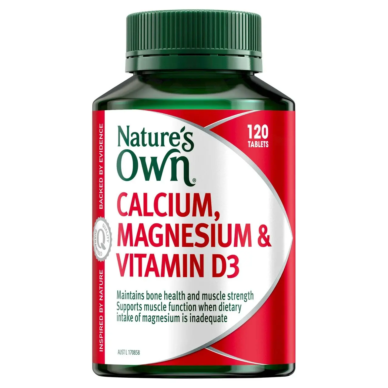 Nature's Own Calcium, Magnesium & Vitamin D3