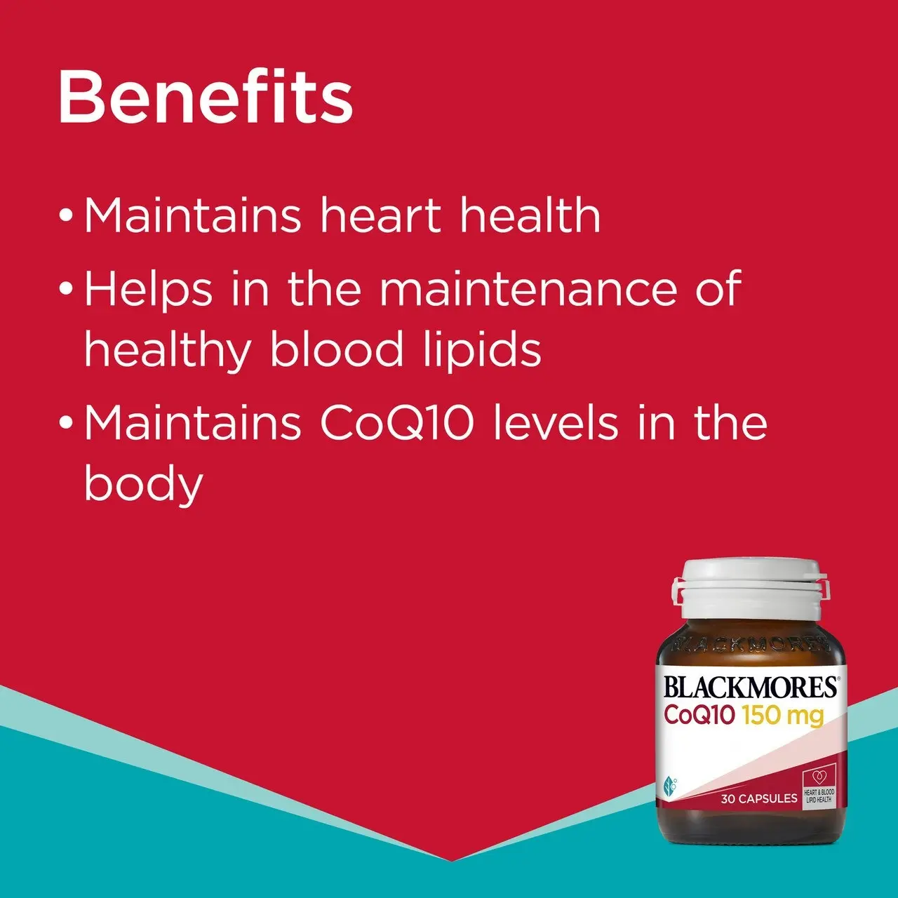 Blackmores CoQ10 150mg 30 Capsules