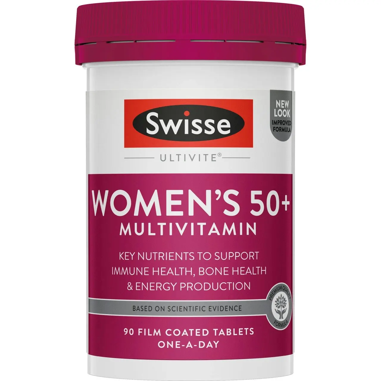 Swisse Ultivite Women's 50+ Multivitamin 90 Tablets