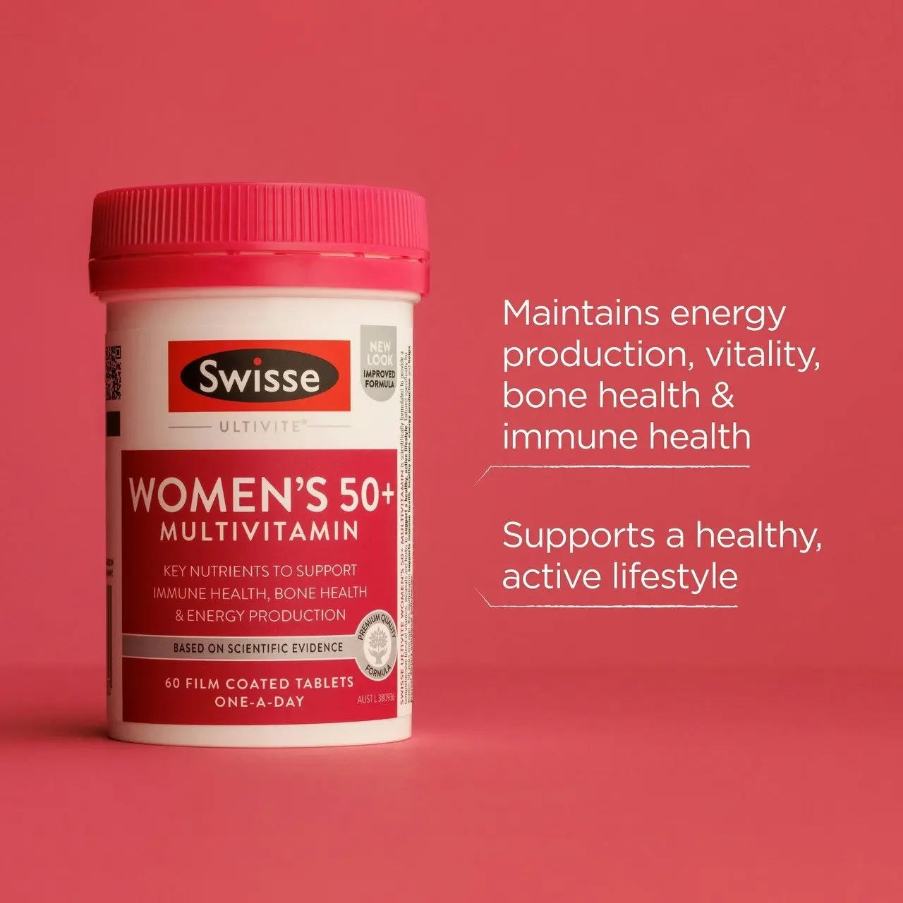 Swisse Ultivite Women's 50+ Multivitamin 90 Tablets