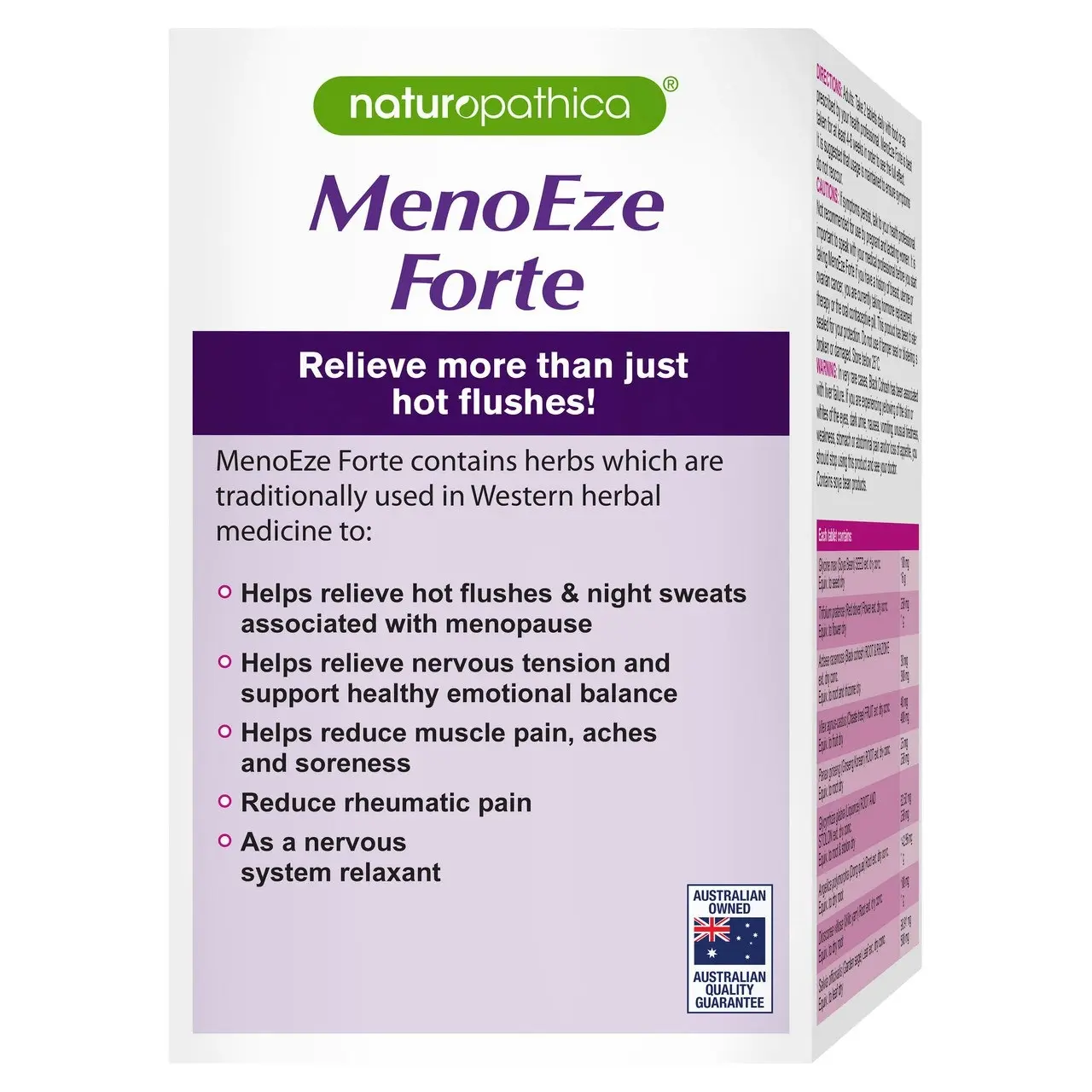 Naturopathica MenoEze Forte 90 Tablets