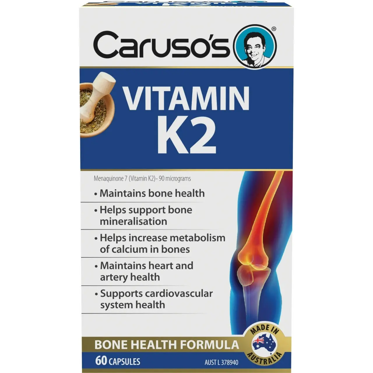 Caruso's Vitamin K2 60s