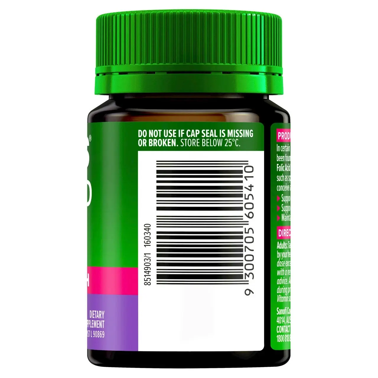 Cenovis Folic Acid 500mcg