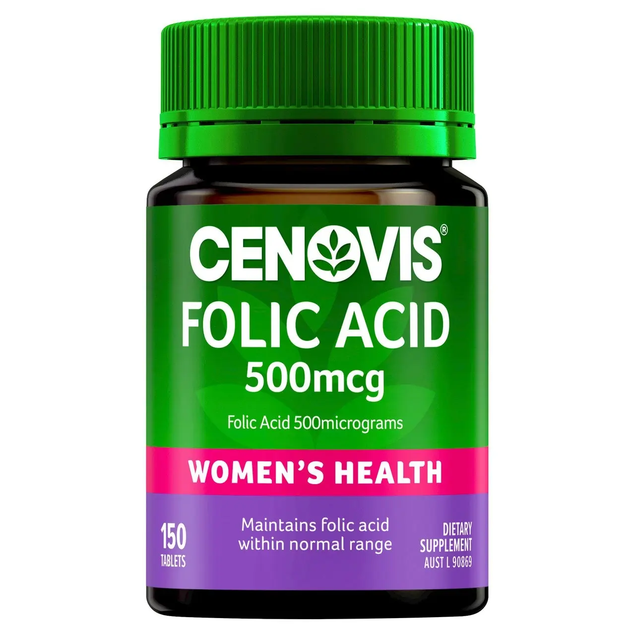 Cenovis Folic Acid 500mcg