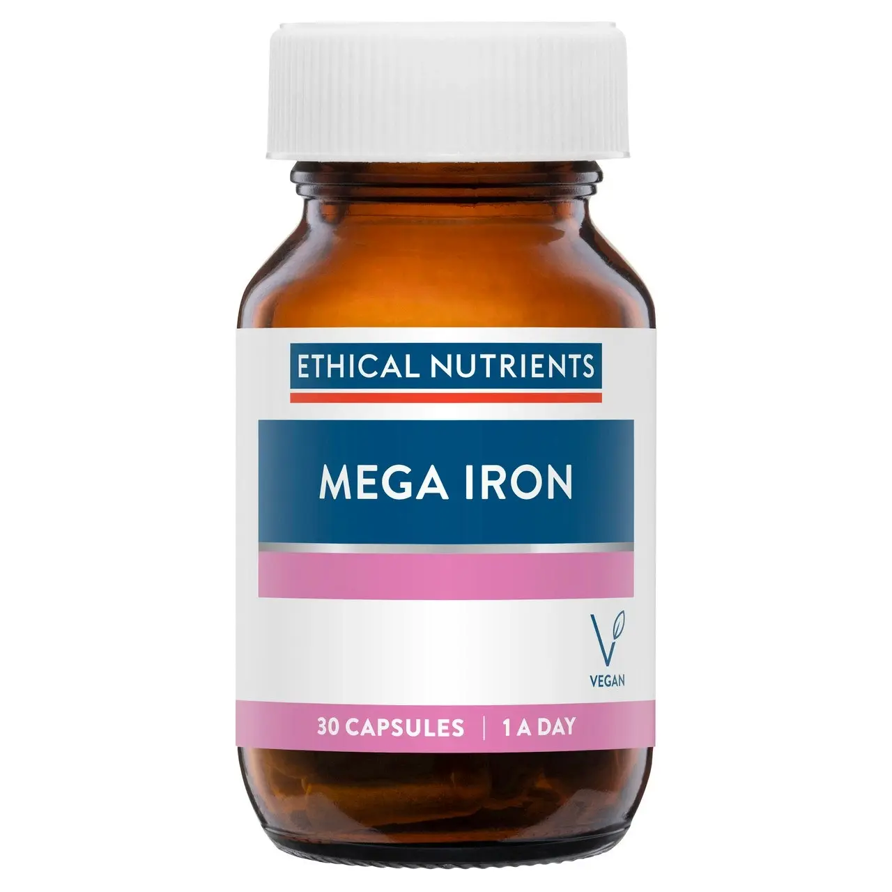 Ethical Nutrients Mega Iron 30 Capsules