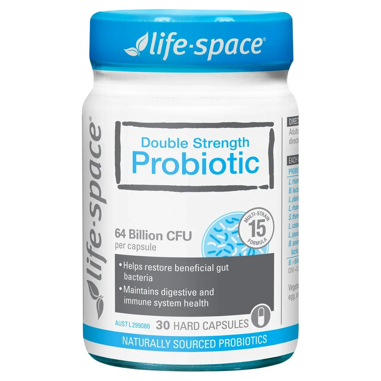 Life-Space Double Strength Probiotic 30 Hard Capsules