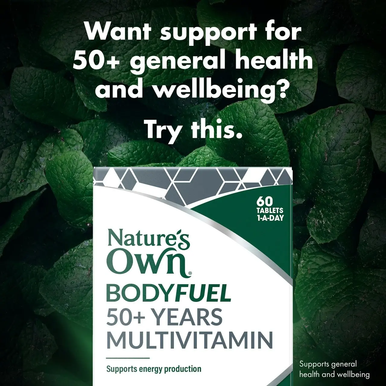 Nature's Own Bodyfuel 50+ Years Multivitamin