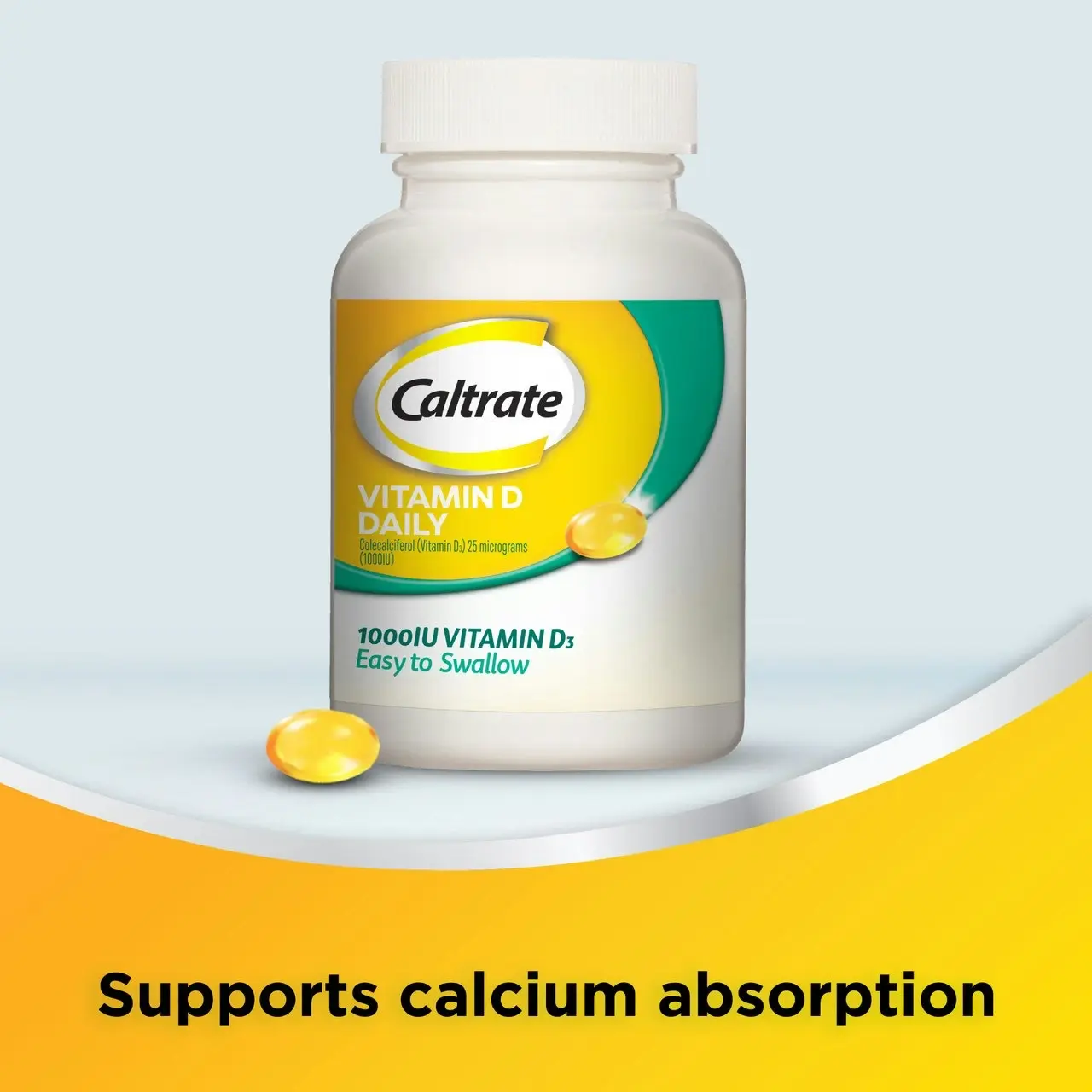 Caltrate Vitamin D Daily 60 Soft Capsules