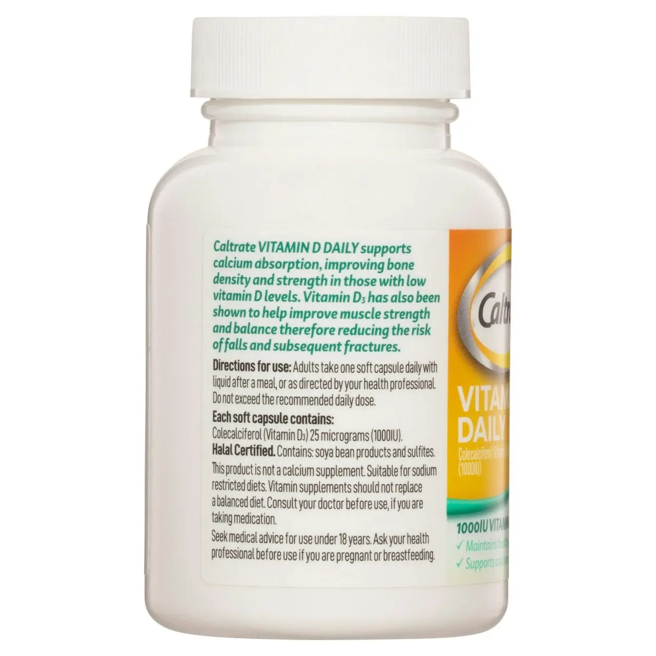 Caltrate Vitamin D Daily 60 Soft Capsules