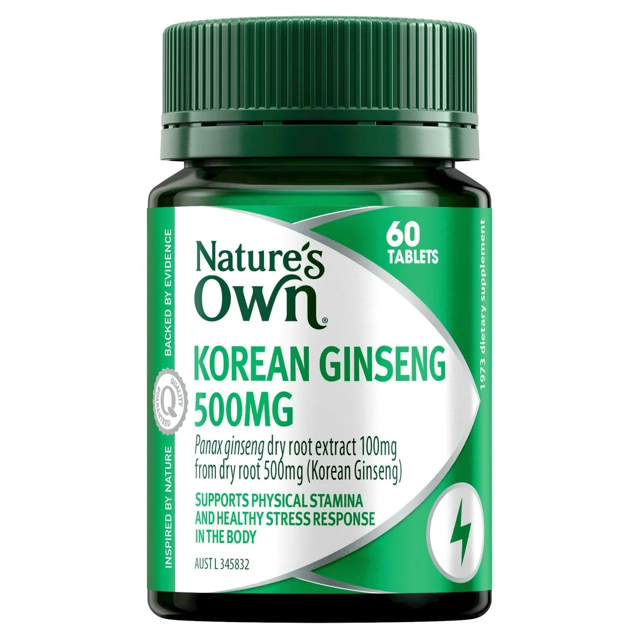 Nature's Own Korean Ginseng 500mg