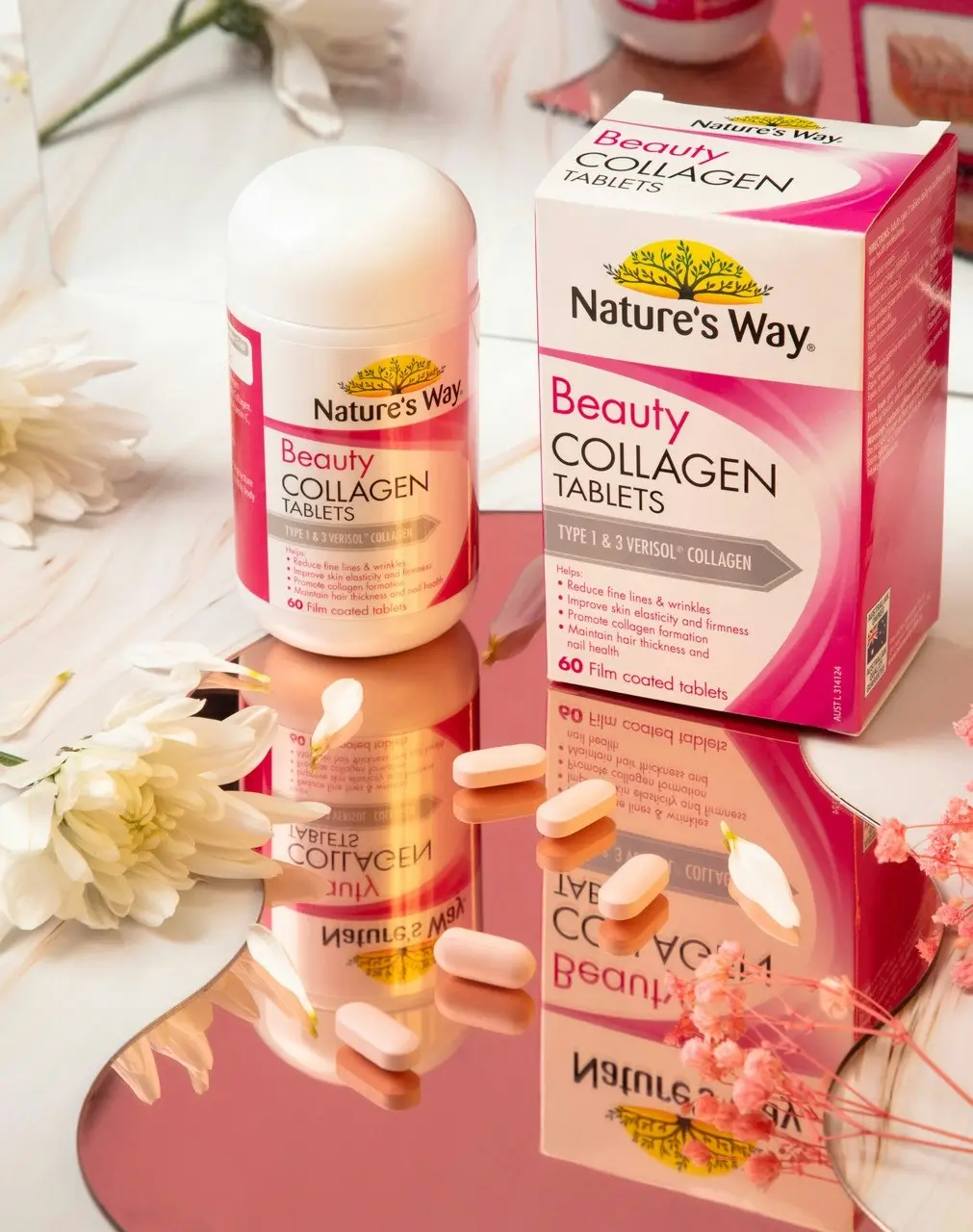 Nature's Way Beauty Collagen 60 Tablets