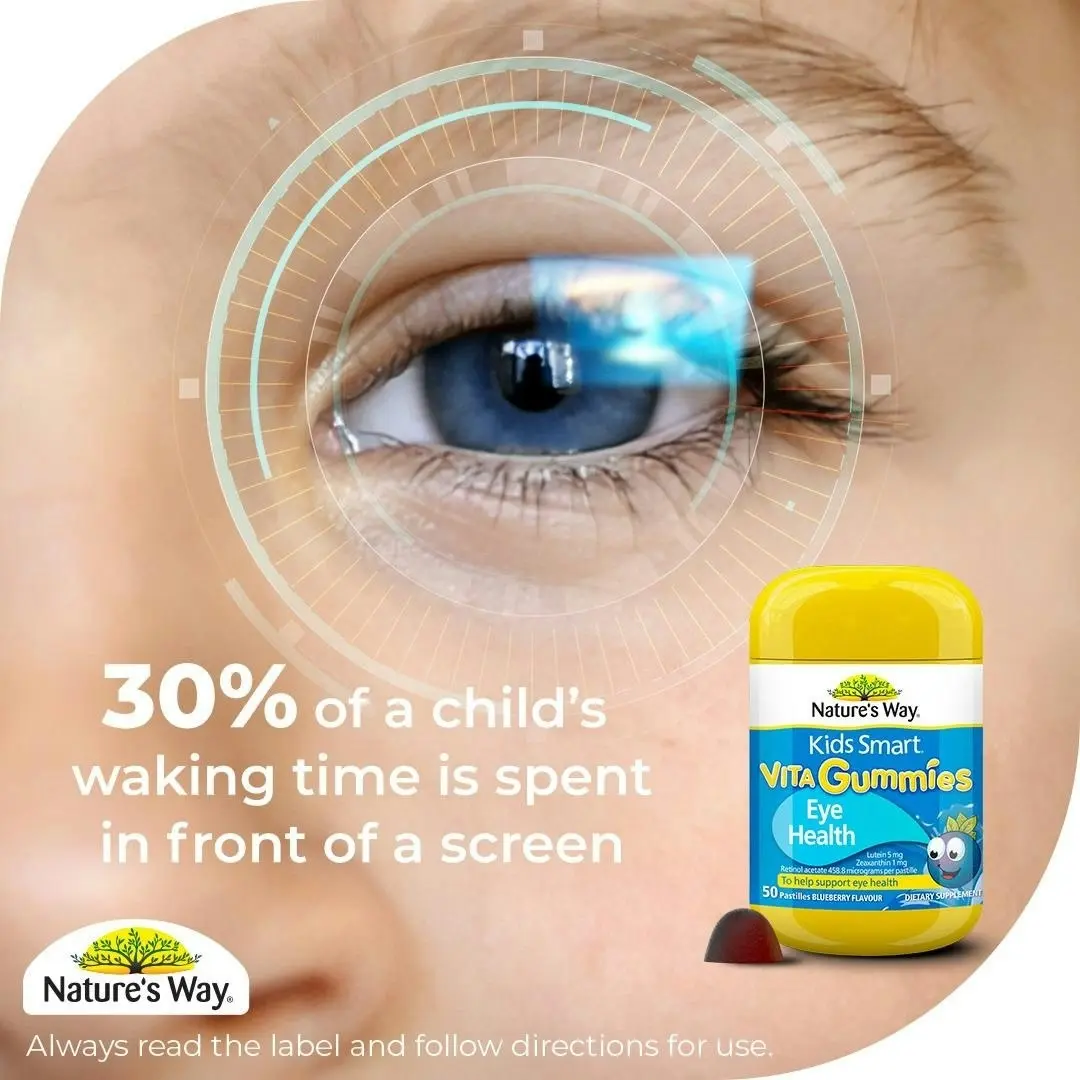 Nature's Way Kids Smart Vita Gummies Eye Health 50'